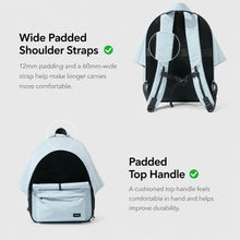 Load image into Gallery viewer, Cove Expandable Cat Backpack Shoulder Straps and Handle | Padded Cat Carrier Backpack | MissyMoMo
