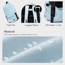 Load image into Gallery viewer, Cove Expandable Cat Backpack Material and Travel Features | Water-Resistant Cat Carrier | MissyMoMo
