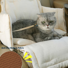 Load image into Gallery viewer, Cat Relaxing in Carrier with Plush Padded Interior and Anti-Slip Base | MissyMoMo
