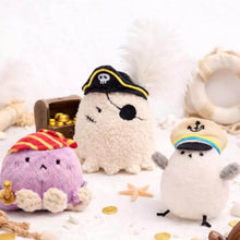 Load image into Gallery viewer, Ghost Pirate and Captain Seagull Catnip Cat Toys with Treasure Chest | Cute Cat Toys | MissyMoMo
