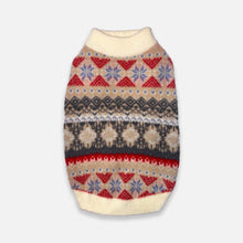 Load image into Gallery viewer, Frosty Cat Sweater | Fair Isle Cat Sweater | MissyMoMo
