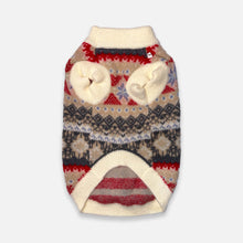 Load image into Gallery viewer, Frosty Cat Sweater | Fair Isle Cat Sweater | MissyMoMo
