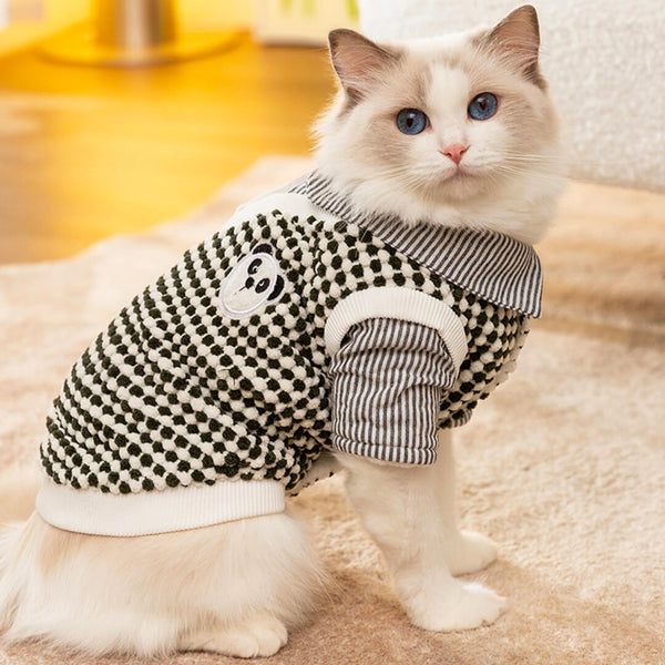 Gentlemeow Fleece Cat Shirt