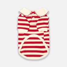 Load image into Gallery viewer, Red Striped Shirt for Cats &amp; Kittens | Cat Clothes | MissyMoMo
