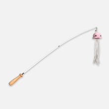 Load image into Gallery viewer, Jellyfish Cat Teaser Wand | Cute Cat Toys | MissyMoMo
