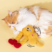 Load image into Gallery viewer, Cat Playing with Croissant Catnip Cat Toy | Cute Cat Toys | MissyMoMo
