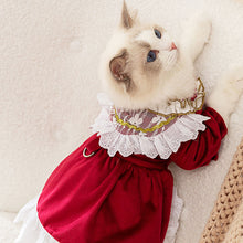 Load image into Gallery viewer, Cat in Cute Red Dress | MissyMoMo
