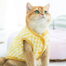 Load image into Gallery viewer, Cat in Yellow Reversible Jacket | MissyMoMo
