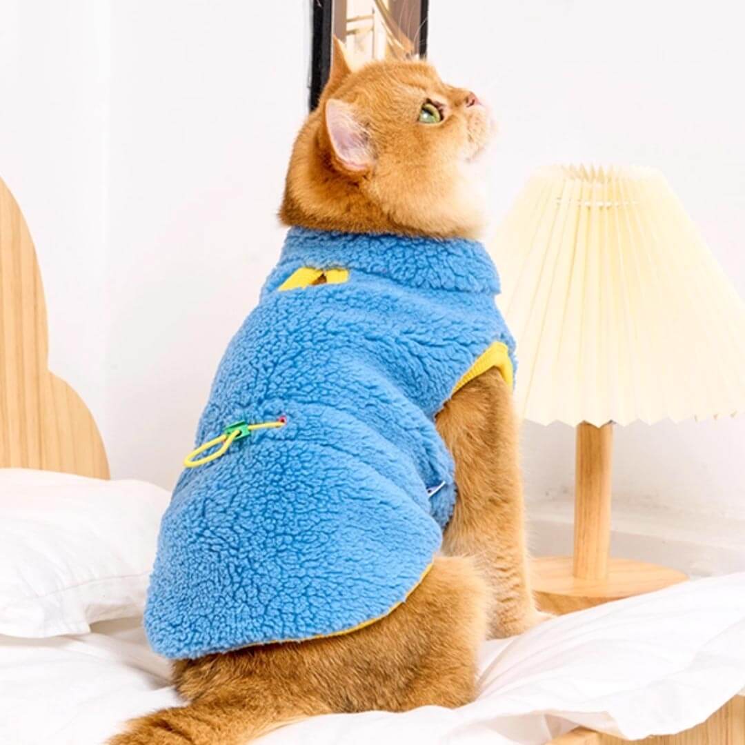 ジャケット・アウター Katze MoMo Cat Jacket | Fleece Jacket for Cats | MissyMoMo