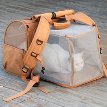 Load image into Gallery viewer, Cat Inside Expandable Cat Backpack | MissyMoMo
