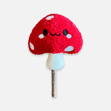 Load image into Gallery viewer, Mushroom Silvervine Cat Chew Toy | Cute Cat Toys | MissyMoMo
