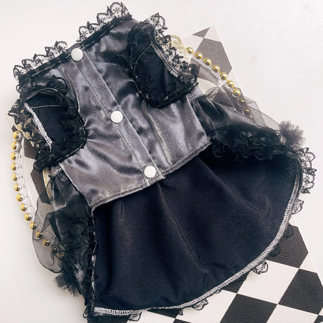 cat black dress Gothic Dress For Cat