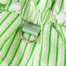 Load image into Gallery viewer, Green Summer Striped Vest for Cats | MissyMoMo
