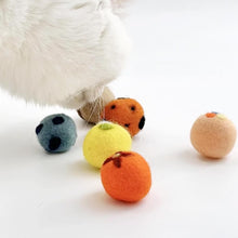 Load image into Gallery viewer, Cat with Cute Wool Felt Cat Ball Toys | MissyMoMo
