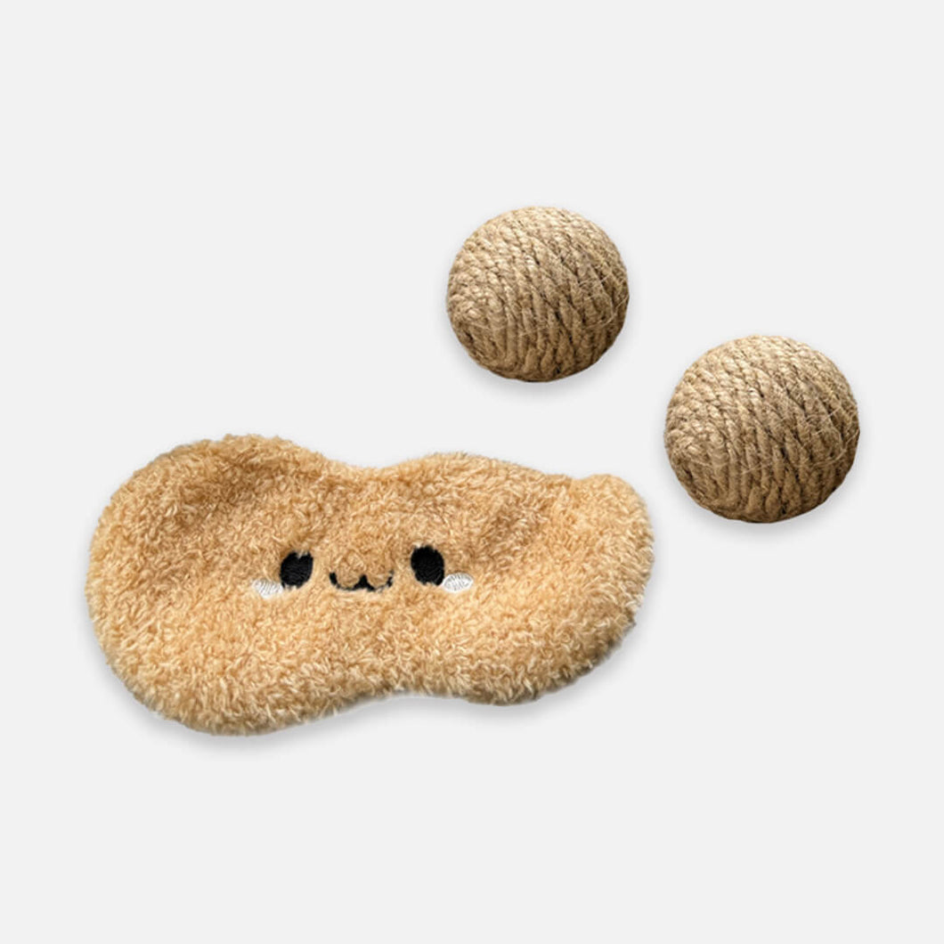 Peanut Sisal Scratching Balls Cat Toy | MissyMoMo