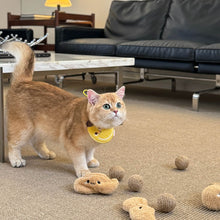 Load image into Gallery viewer, Cat with Peanut Sisal Scratching Balls Cat Toy | MissyMoMo
