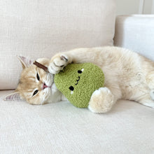 Load image into Gallery viewer, Cat with Pear Silvervine Chew Toy | Cute Cat Toys | MissyMoMo
