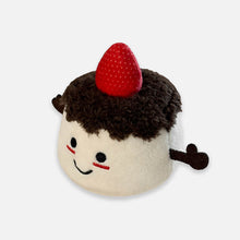 Load image into Gallery viewer, Cute Plush Strawberry Cake Catnip Toy with Squeaker | MissyMoMo
