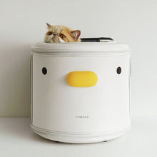 Load image into Gallery viewer, Purroom Top-Loading Cat Backpack | Cat Inside Cat Den | MissyMoMo

