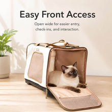 Load image into Gallery viewer, Puurof Cat Duffle Travel Carrier with Easy Front Access | MissyMoMo
