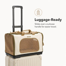 Load image into Gallery viewer, Puurof Cat Duffle Travel Carrier with Suitcase Sleeve | MissyMoMo
