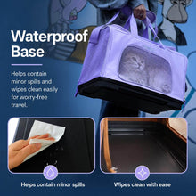 Load image into Gallery viewer, Puurof Cat Duffle Travel Carrier with Waterproof Base | MissyMoMo

