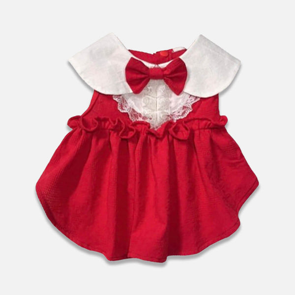 Ruby Cat Dress | Red Party Dress for Cats & Kittens | MissyMoMo