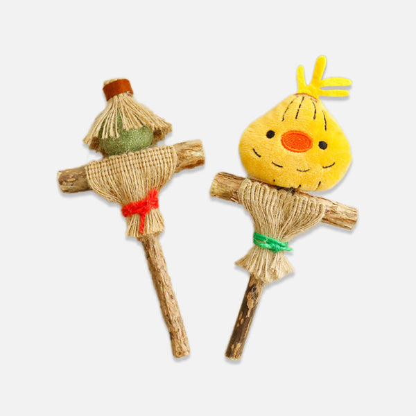 Scarecrow Cat Chew Toy | Cute Toys for Cats | MissyMoMo