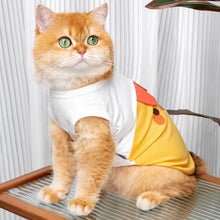 Load image into Gallery viewer, Yellow Chicken Cat Vest On Cat | Cute Cat Apparel | MissyMoMo
