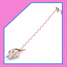 Load image into Gallery viewer, Tennis Pawtner Cat Bungee Teaser Wand | Cat Toys | MissyMoMo
