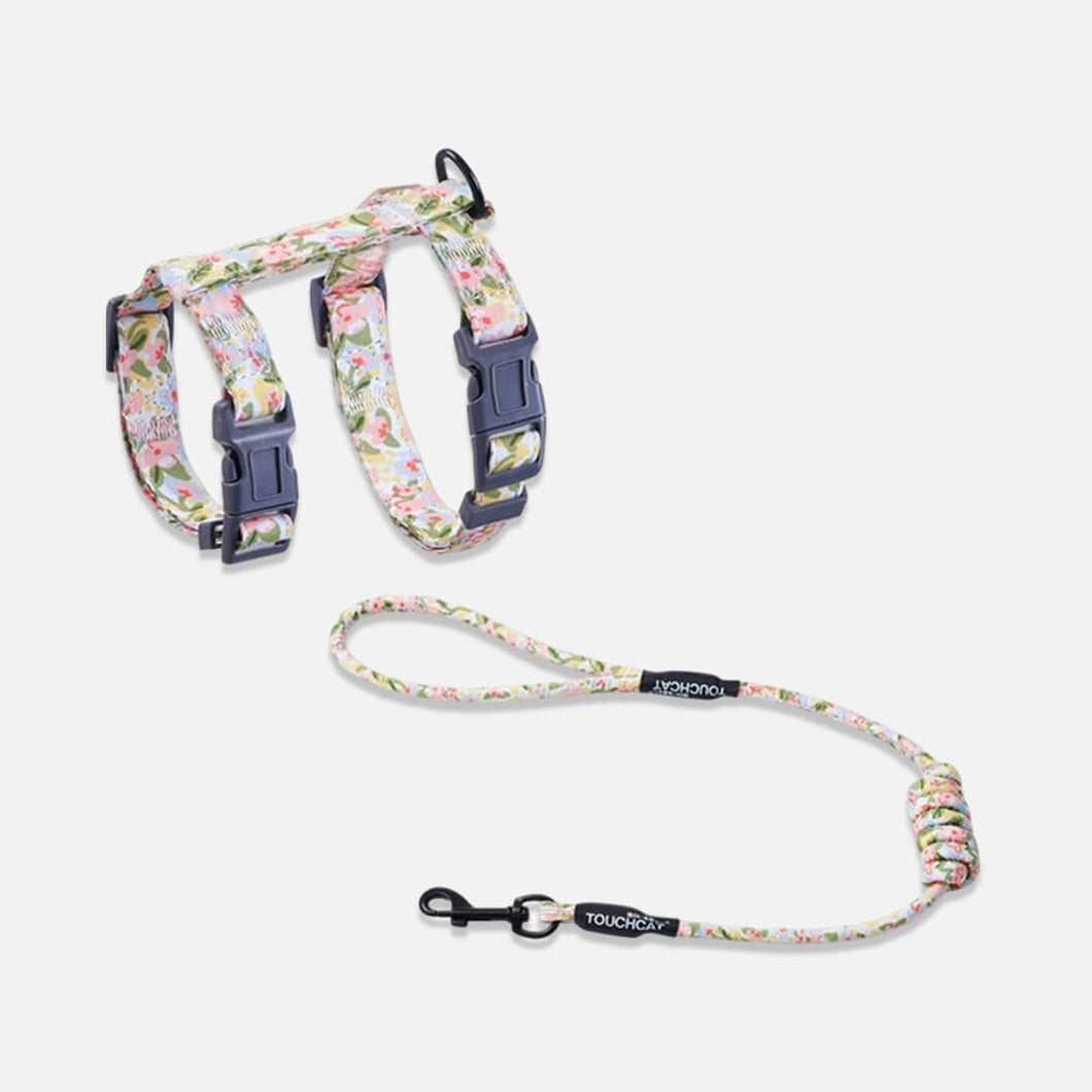 TouchCat  Cat Harness & Leash Set for Walking | H-Style Cat Harness | MissyMoMo