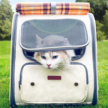 Load image into Gallery viewer, Cat Riding in a Cat Backpack | MissyMoMo
