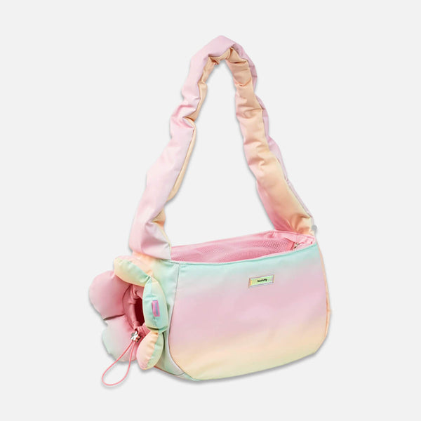 Pink Gradient Crossbody Cat Bag Carrier | MissyMoMo