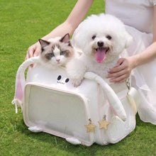 Load image into Gallery viewer, TouchDog Mallow Cat Backpack with Cat and Dog | MissyMoMo
