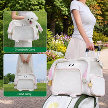 Load image into Gallery viewer, TouchDog Mallow Cat Backpack in Crossbody and Hand Carry Styles | MissyMoMo
