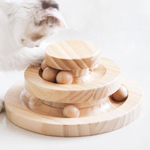 Load image into Gallery viewer, Cat Playing with Ball Track Toy | Interactive Cat Toys | MissyMoMo

