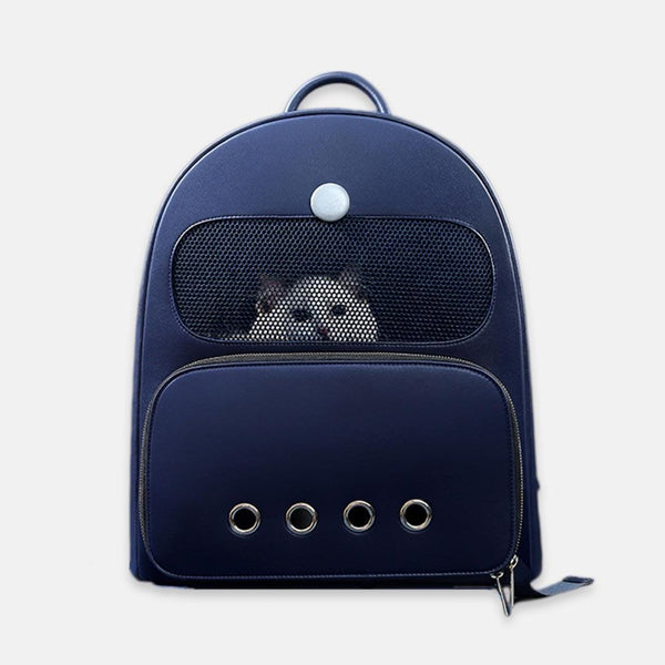 Aprilone Blue Cat Backpack for Carrying Cat | MissyMoMo