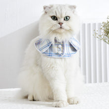 Load image into Gallery viewer, Back to School Cat Bib | Cat with Collar | MissyMoMo
