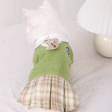 Load image into Gallery viewer, Bella Cat Dress | Cat with Dress | Cat Clothes | MissyMoMo
