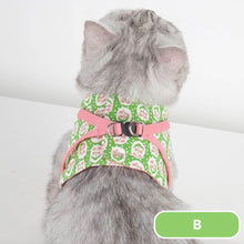 Load image into Gallery viewer, Fleur Cat Harness and Leash | Large Cat Harness | Cat with Harness | MissyMoMo
