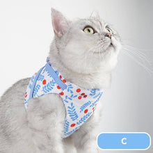 Load image into Gallery viewer, Fleur Cat Harness and Leash | Large Cat Harness | Best Harness for Cats and Kittens | MissyMoMo
