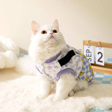 Load image into Gallery viewer, GentleMeow Cat Dungarees | Cat in Winter Outfit | MissyMoMo
