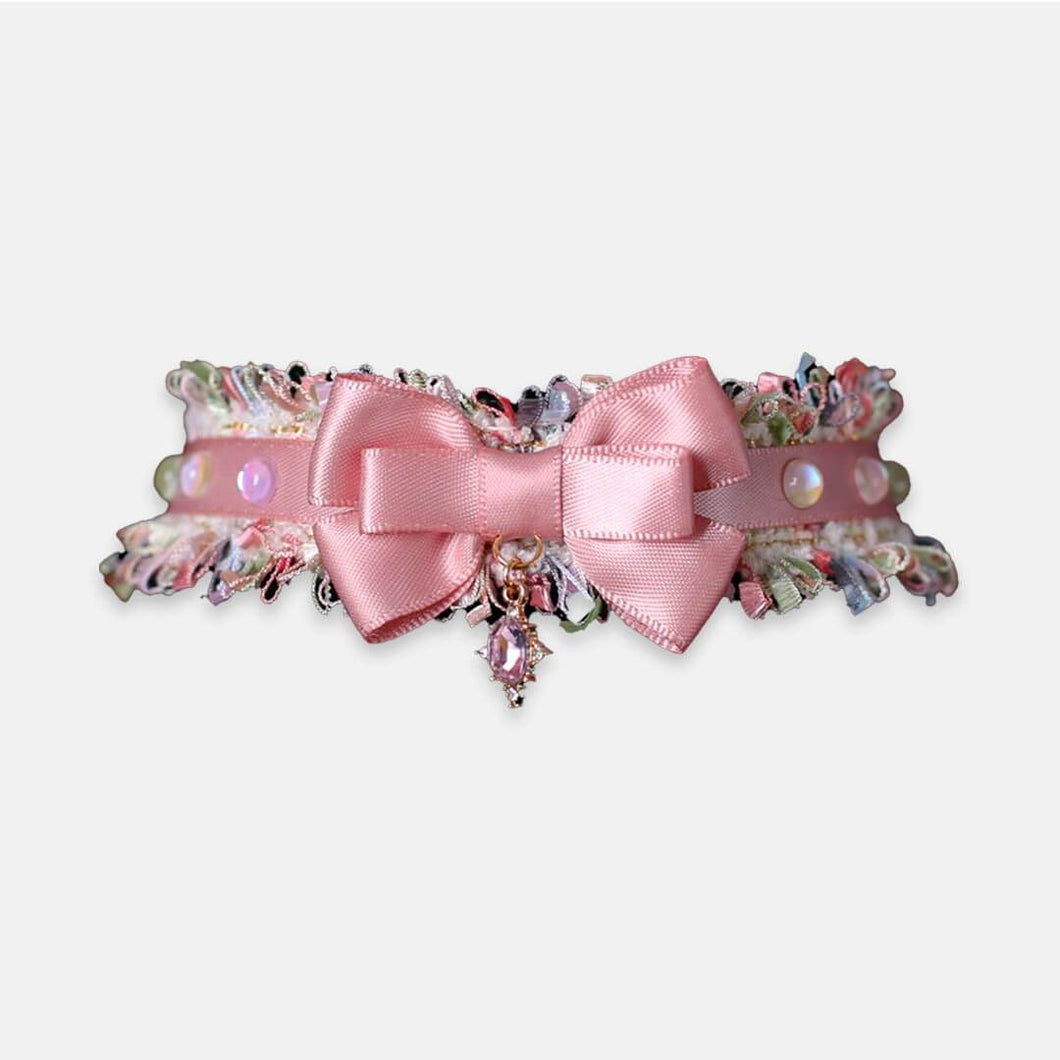 La Rose Cat Collar | Luxurious Accessories for Cats | MissyMoMo