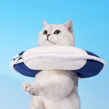 Load image into Gallery viewer, Lifebuoy Elizabethan Collar for Cats | Cat with E Collar | MissyMoMo
