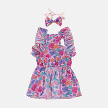 Load image into Gallery viewer, Little Princess Cat Dress &amp; Bow Set | Dress for Cats | Cat Clothes | MissyMoMo
