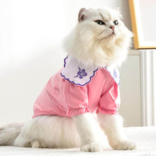 Load image into Gallery viewer, Little Princess Cat T-Shirt | Cat in T-Shirt | Cat Clothes | MissyMoMo
