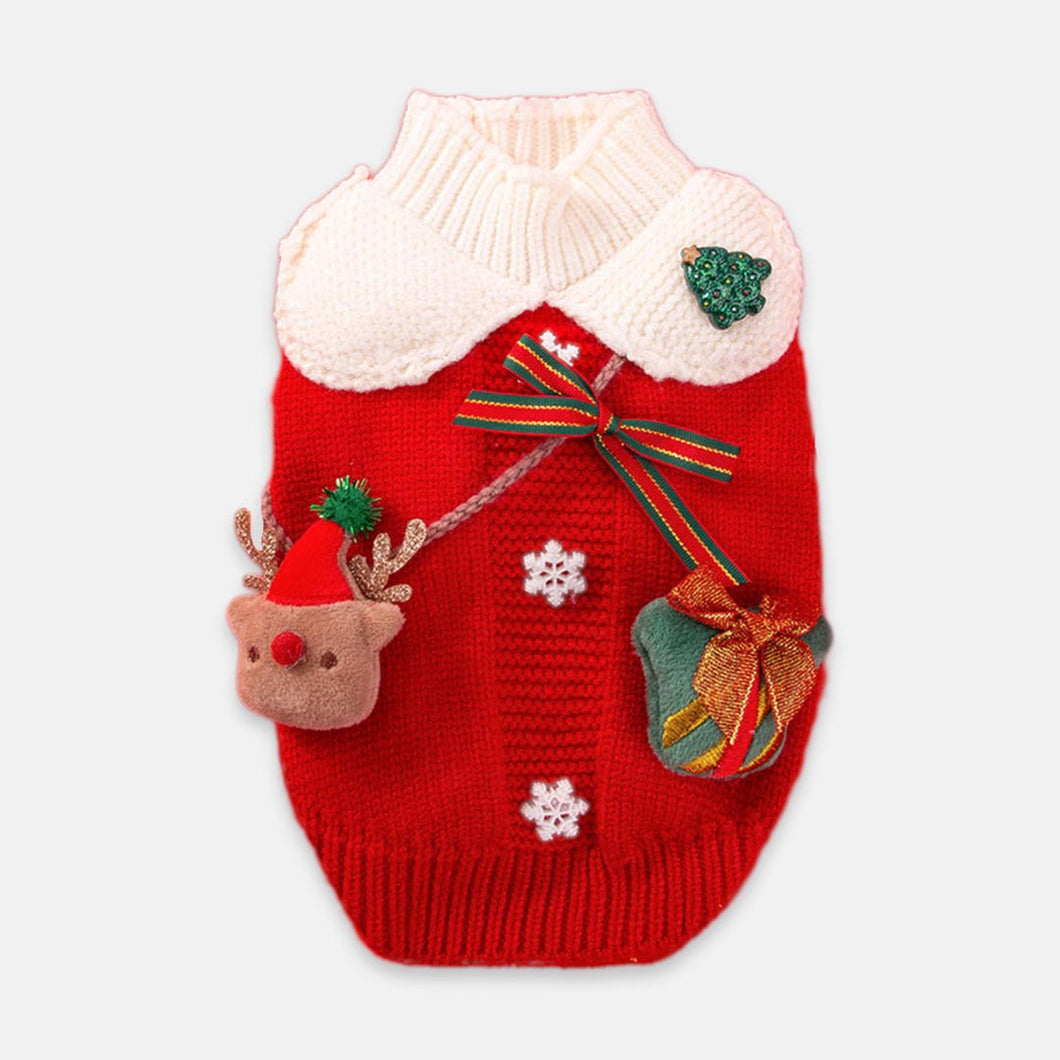 Christmas Sweater for Cats | Merry Catmas Cat Sweater | MissyMoMo