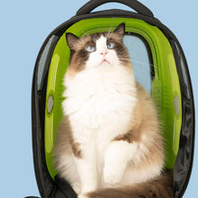 Load image into Gallery viewer, MoMo Space Cat Backpack | Cat in Hard-Sided Cat Backpack | MissyMoMo
