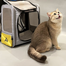 Load image into Gallery viewer, Collapsible Cat Backpack Carrier | MissyMoMo
