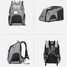 Load image into Gallery viewer, Urban Wanderer Cat Backpack | Soft Cat Carrier | MissyMoMo
